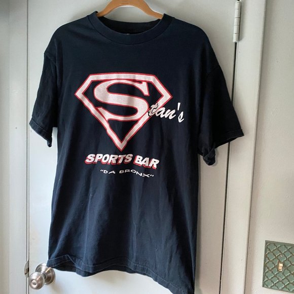 Stan's Sports Bar Bronx T Shirt Yankee's Blue L - Picture 1 of 4